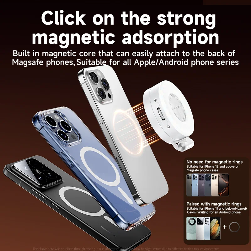 Photography Lighting Video - LED Selfie Fill Light for Magsafe