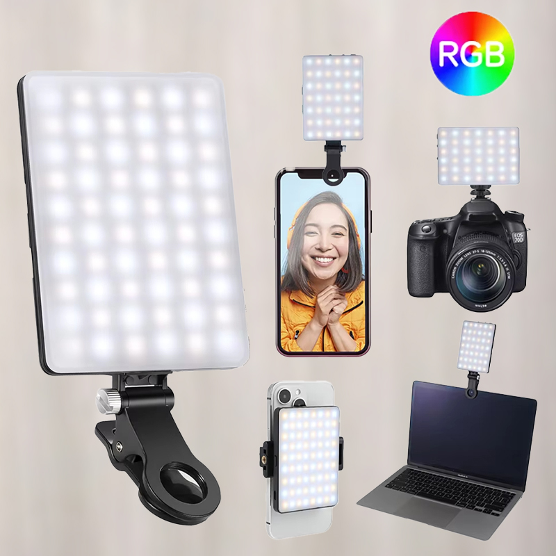Photography Lighting Video - Mini RGB LED Fill Light Portable