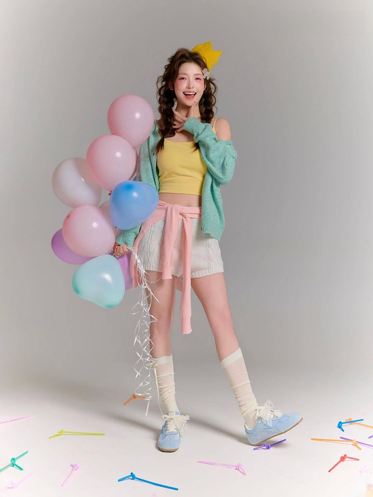 Photography Lighting For Clothing - New 2026 Korean Style Sweet Girl