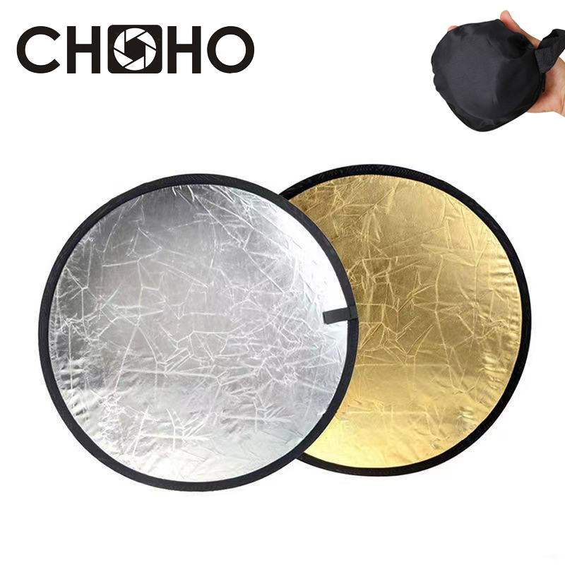 Reflector Disc Silver - Reflect Reflector 30cm Handhold 2 In