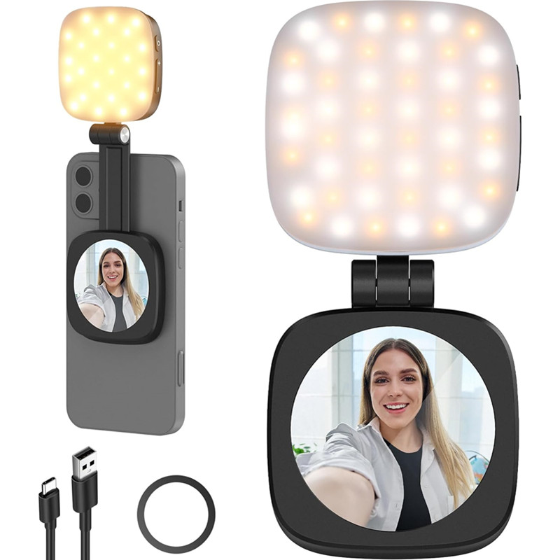 Photography Lighting Brand - 2 in 1 Folding Magnetic Phone