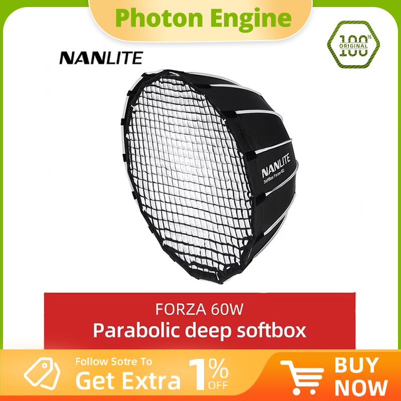 Beauty Dish 55Cm - NANLITE Portable 60CM Quickly Fast Installation