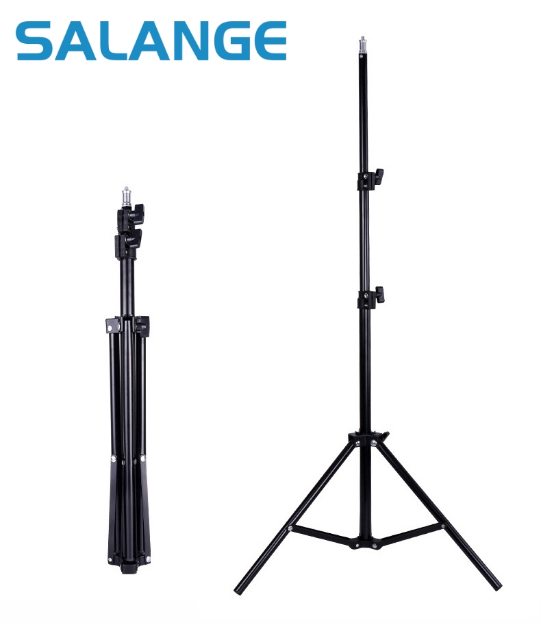 Photography Video Lighting Kit With Adjustable Tripod Stand - Projector Bracket Travel Tripod with 1/4