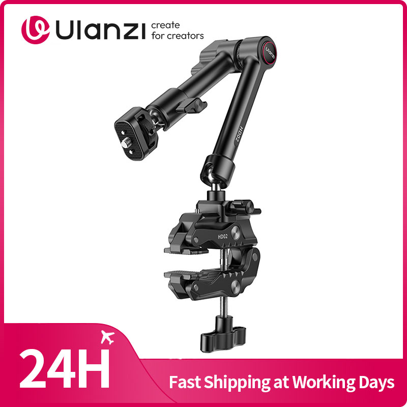 Photography Video Lighting Kit With Adjustable Tripod Stand - Ulanzi HD02 Magic Arm Kit 10-inch