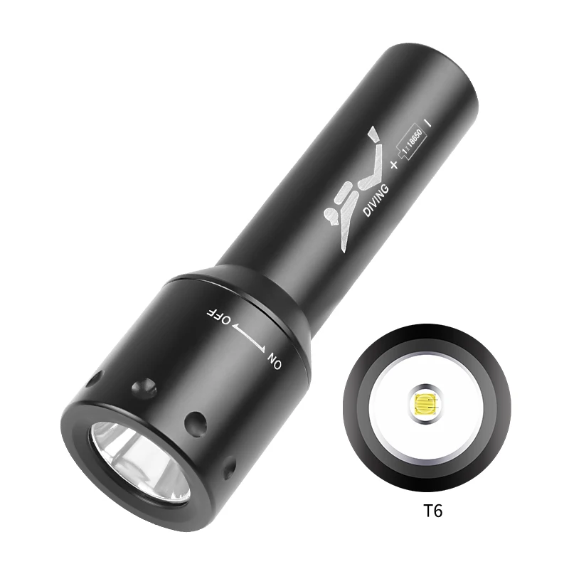 Photography Of Lighting - New T6 LED Diving Torch Long-Range