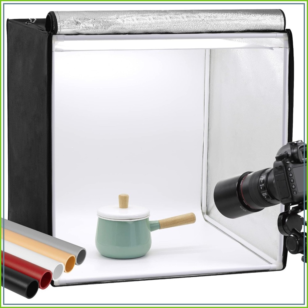 Photography Lighting For Products - 24x24 Portable Photo Studio Box with