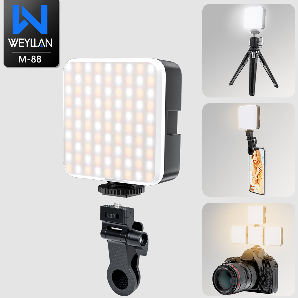 WEYLLAN M-88 2000mAh LED Video - огляд і ціна Photography Lighting Brand