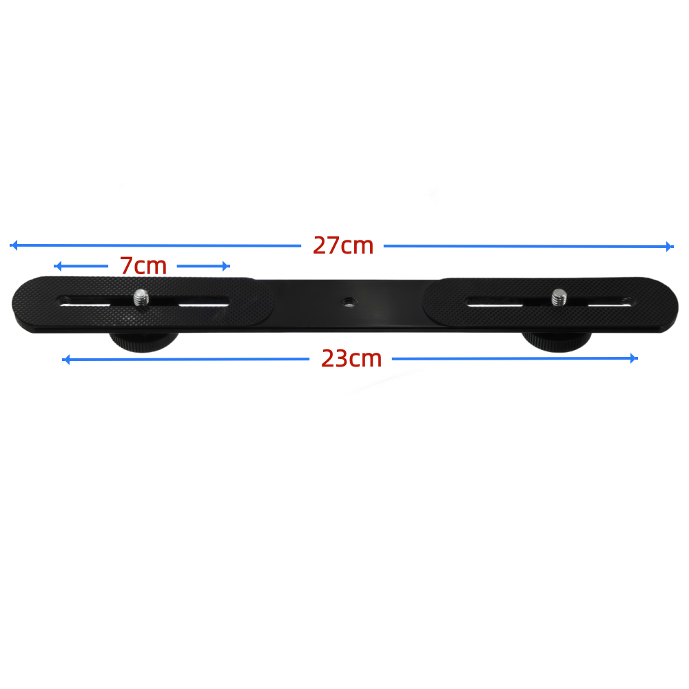 1/4'' Dual Flash Bracket Mount - огляд і ціна Photography Video Lighting Kit With Adjustable Tripod Stand