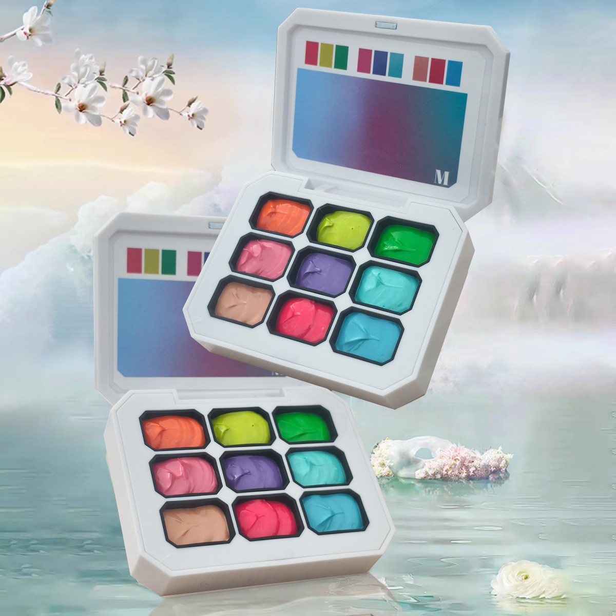 1pc 9-color Solid Nail Polish  - огляд і ціна Photography Lighting Gels