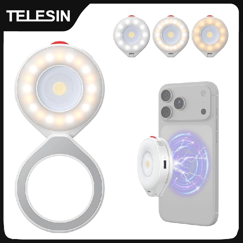 TELESIN Magnetic Flash light S - огляд і ціна Photography Lighting Brand