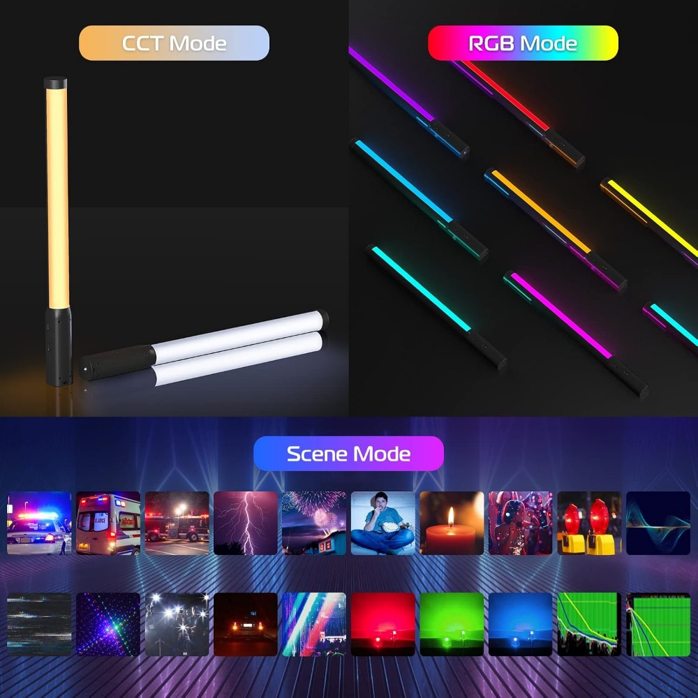 Handheld RGB LED Video Light S - огляд і ціна Photography Lighting Brand
