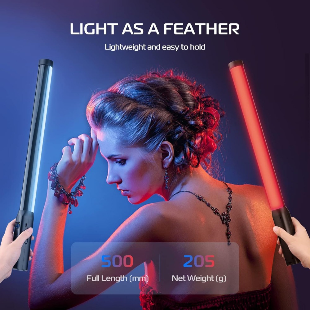 Handheld RGB LED Video Light S - огляд і ціна Photography Lighting Brand