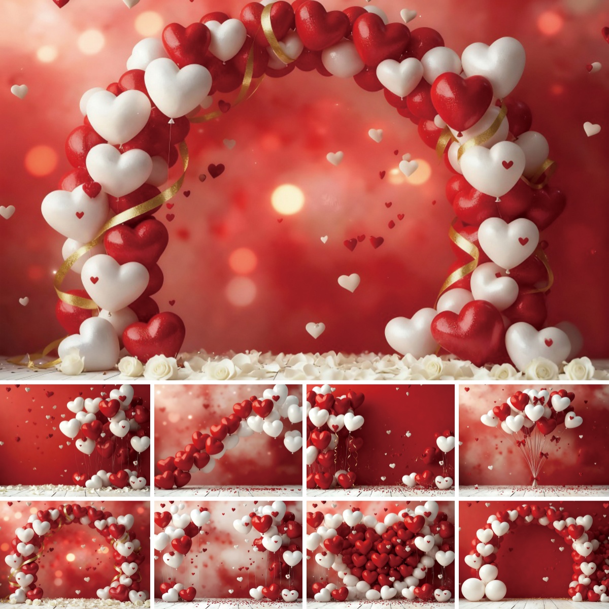 February 14 Valentine's Day Ba - огляд і ціна Photography Lighting White Background