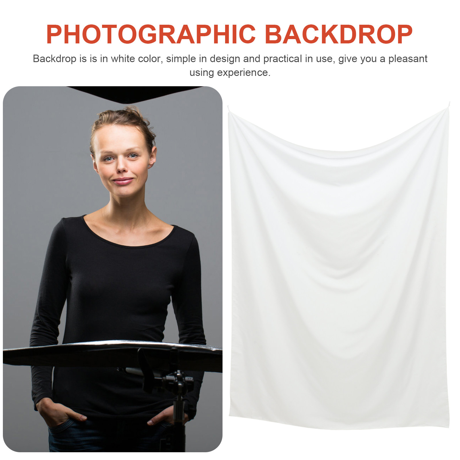 White Photo Backdrop Premium P - огляд і ціна Photography Lighting White Background