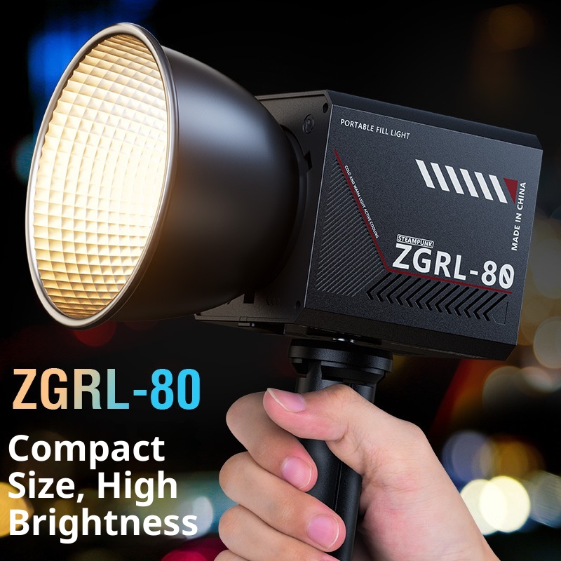 ZGRL80 80W COB Handheld Video  - огляд і ціна Beauty Dish 55Cm
