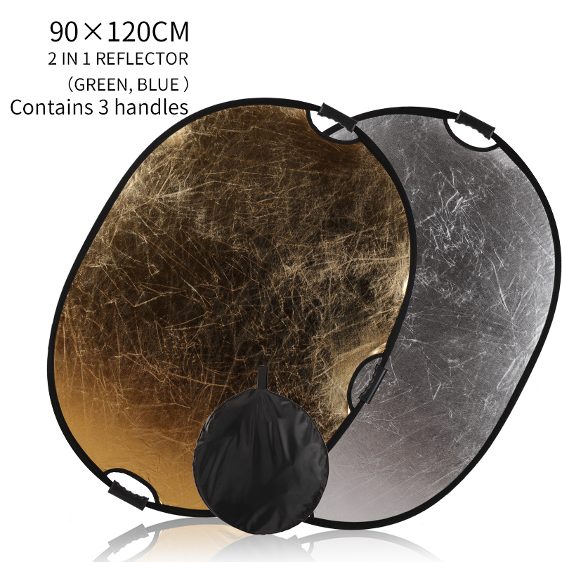 Portable 2-in-1 35x47inch/90x1 - огляд і ціна Reflector Disc Silver