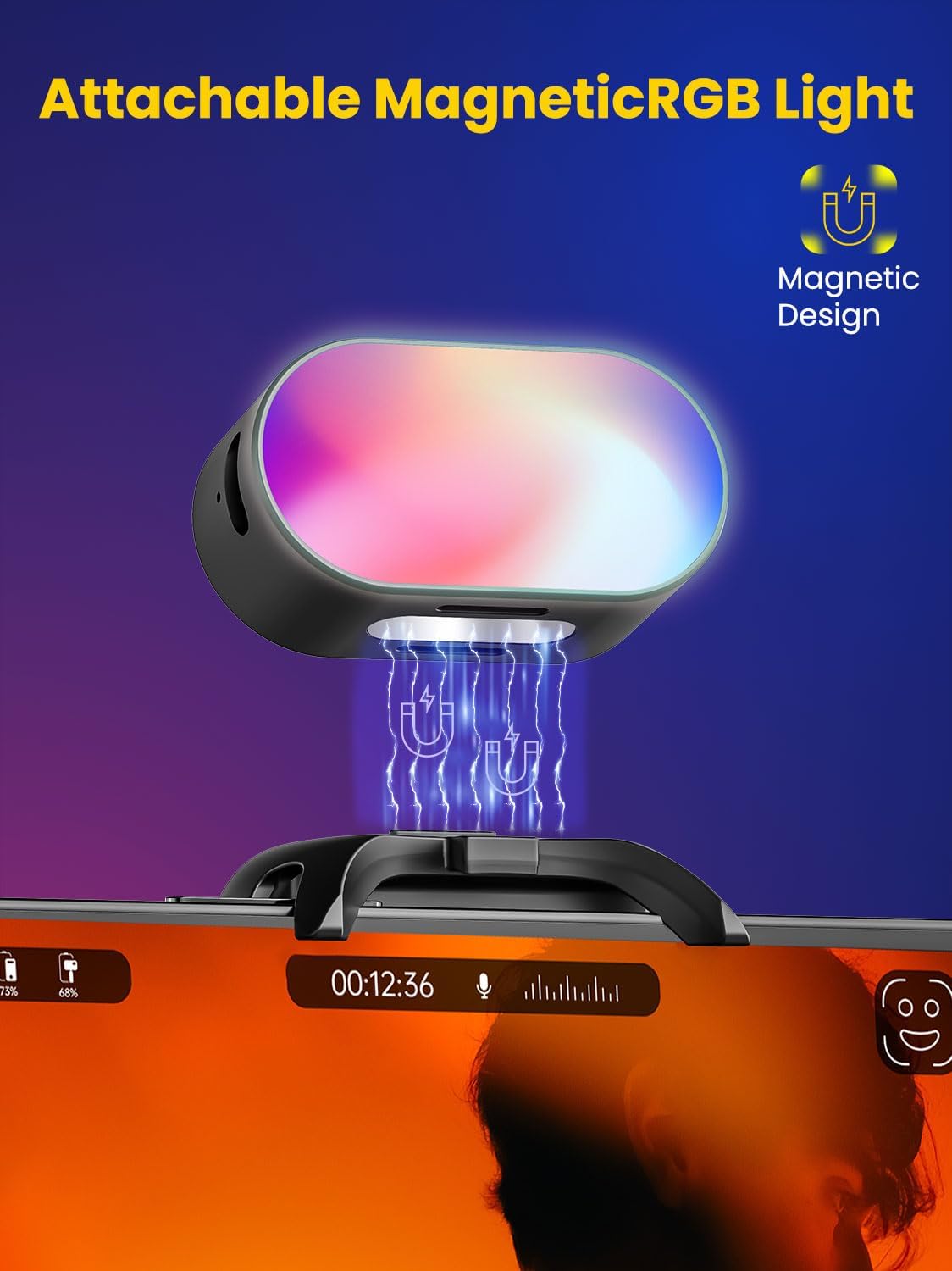 AOCHUAN Mini RGB Magnetic Fill - огляд і ціна Photography Lighting Video