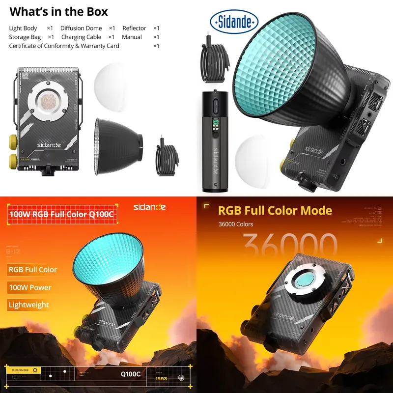 Brand For Sidande Q100C Q100Li - огляд і ціна Photography Of Lighting