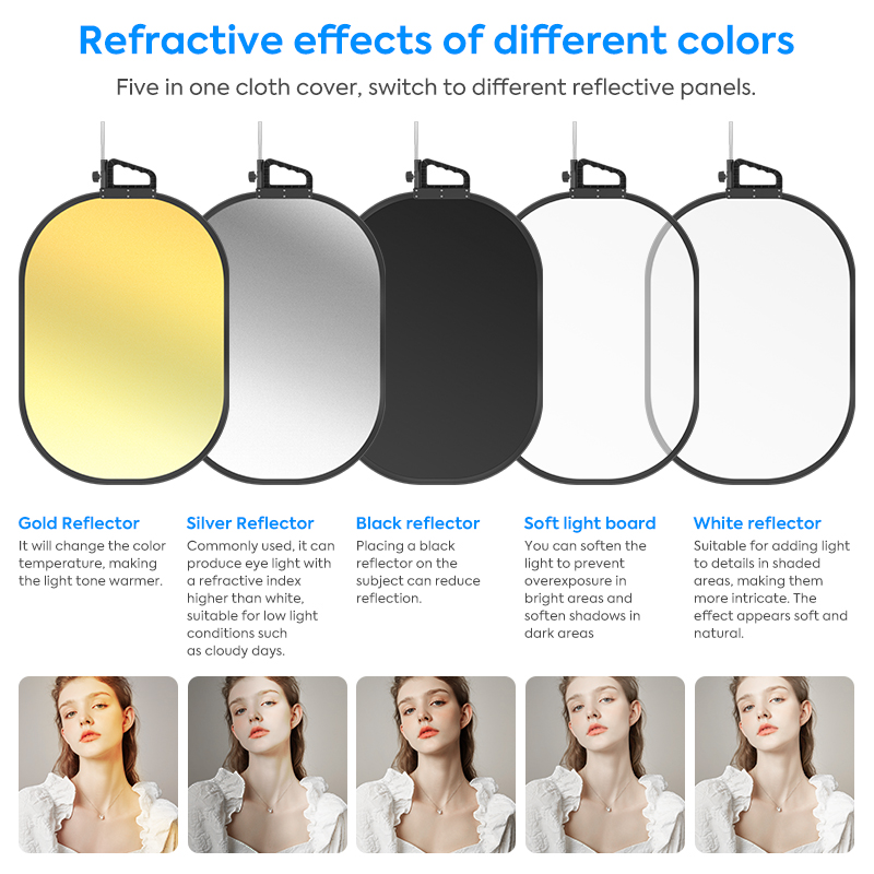 25*29in Light Reflector Stand  - огляд і ціна Reflector Disc Silver