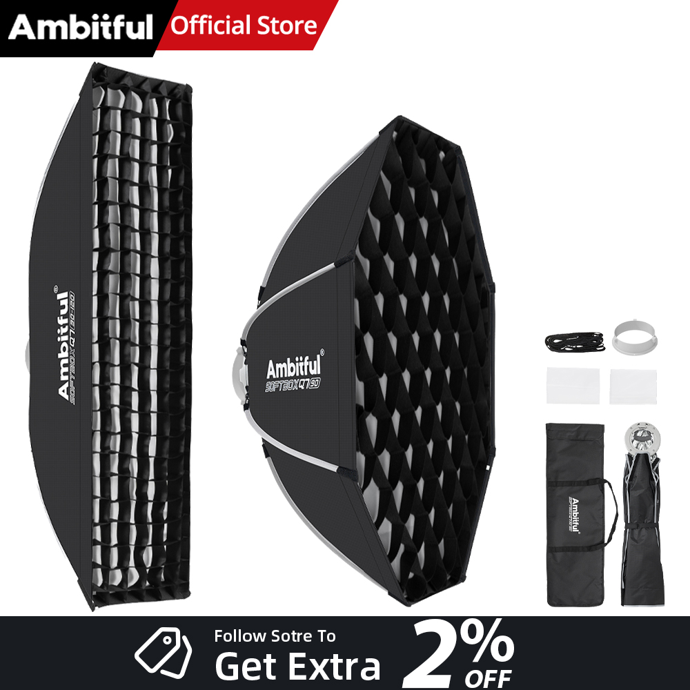 AMBITFUL 30x120cm 55cm 65cm 90 - огляд і ціна Beauty Dish 55Cm