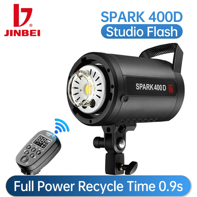 JINBEI SPARK400D 400W Strobe S - огляд і ціна Photography Lighting For Clothing