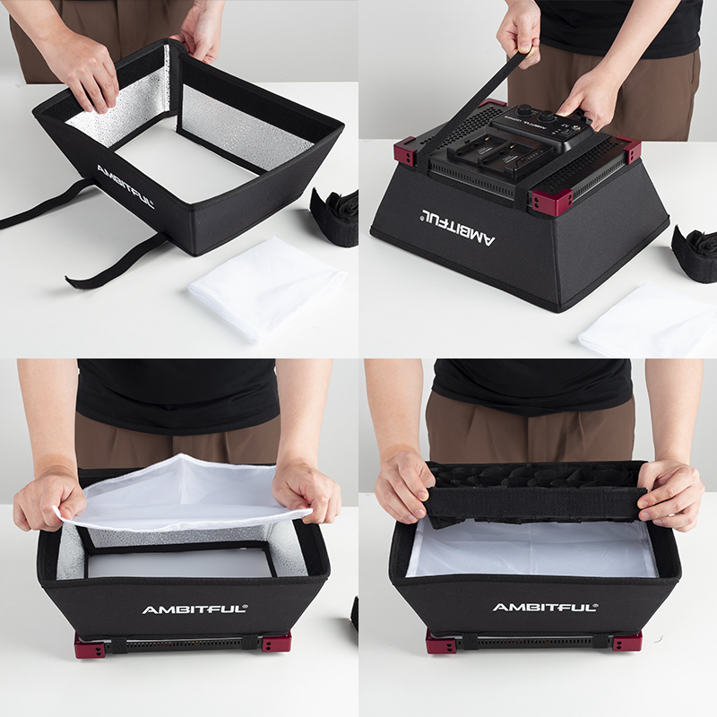 AMBITFUL LEDP60C Dedicated Sof - огляд і ціна Photography Lighting Brand
