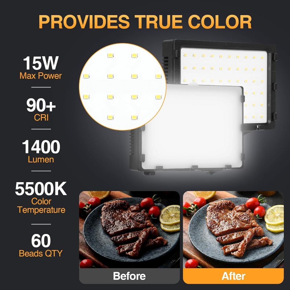 60 LED Portable Photography Li - огляд і ціна Photography Lighting Brand