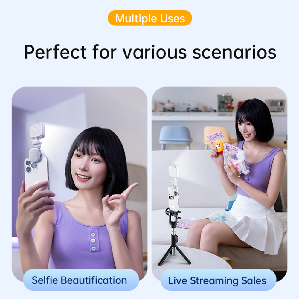 Portable LED Selfie Light Came - огляд і ціна Photography Lighting Video