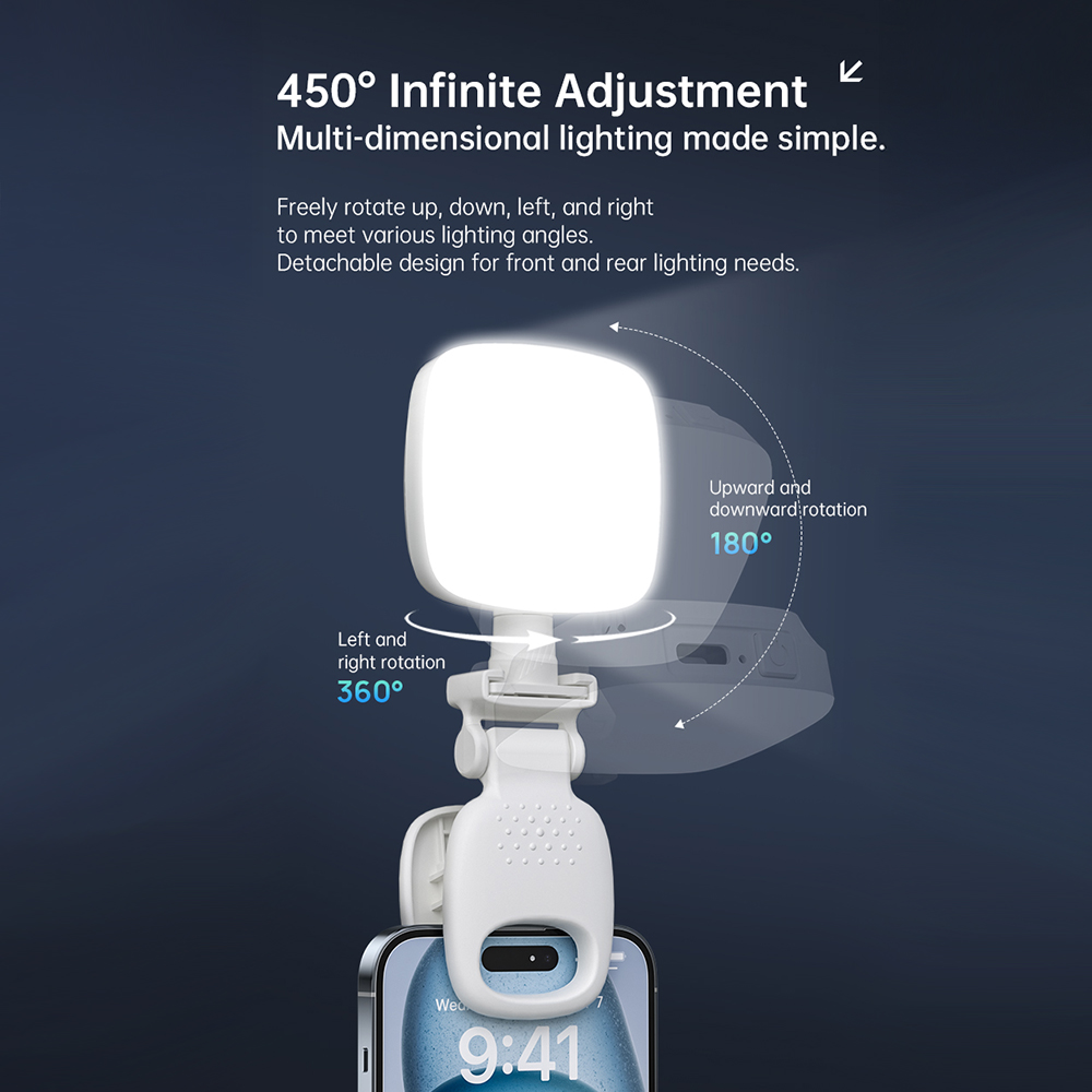 Portable LED Selfie Light Came - огляд і ціна Photography Lighting Video