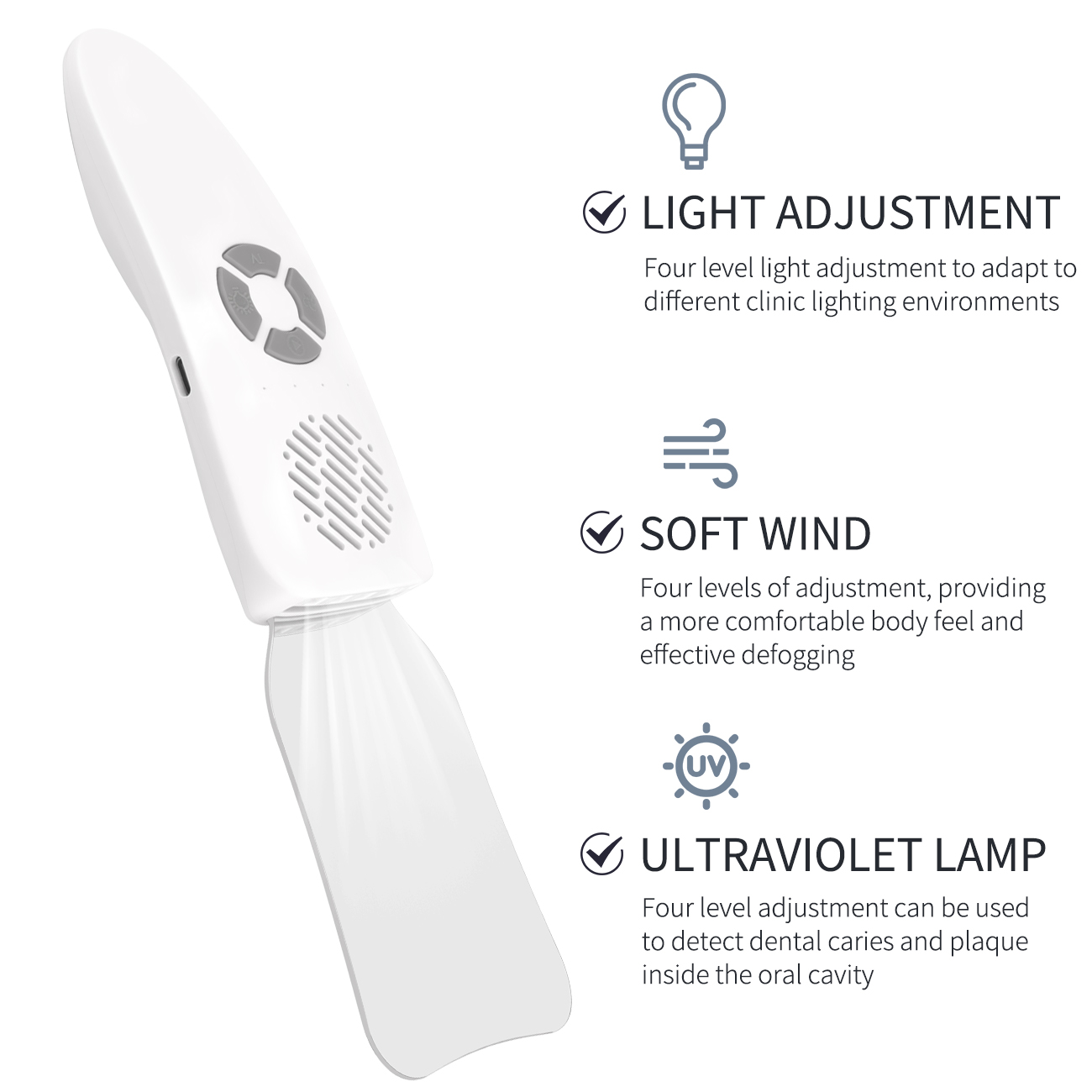 Dental Anti-Fog Mirrors Kit Mi - огляд і ціна Photography Of Lighting
