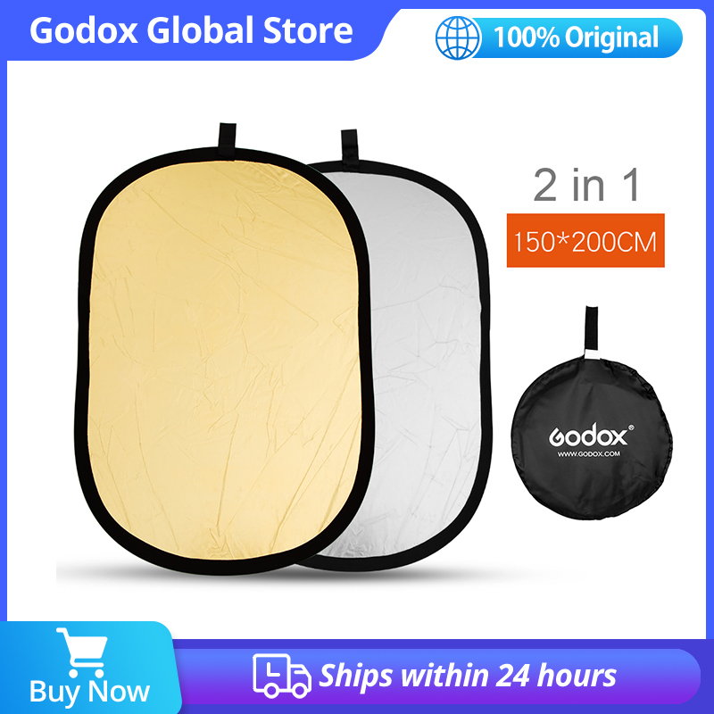 Godox 2in1 150x200cm Gold and  - огляд і ціна Reflector Disc Silver