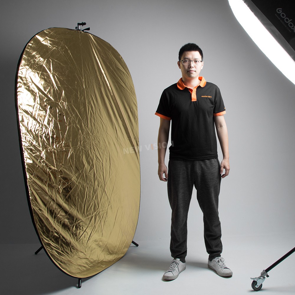 Godox 2in1 150x200cm Gold and  - огляд і ціна Reflector Disc Silver
