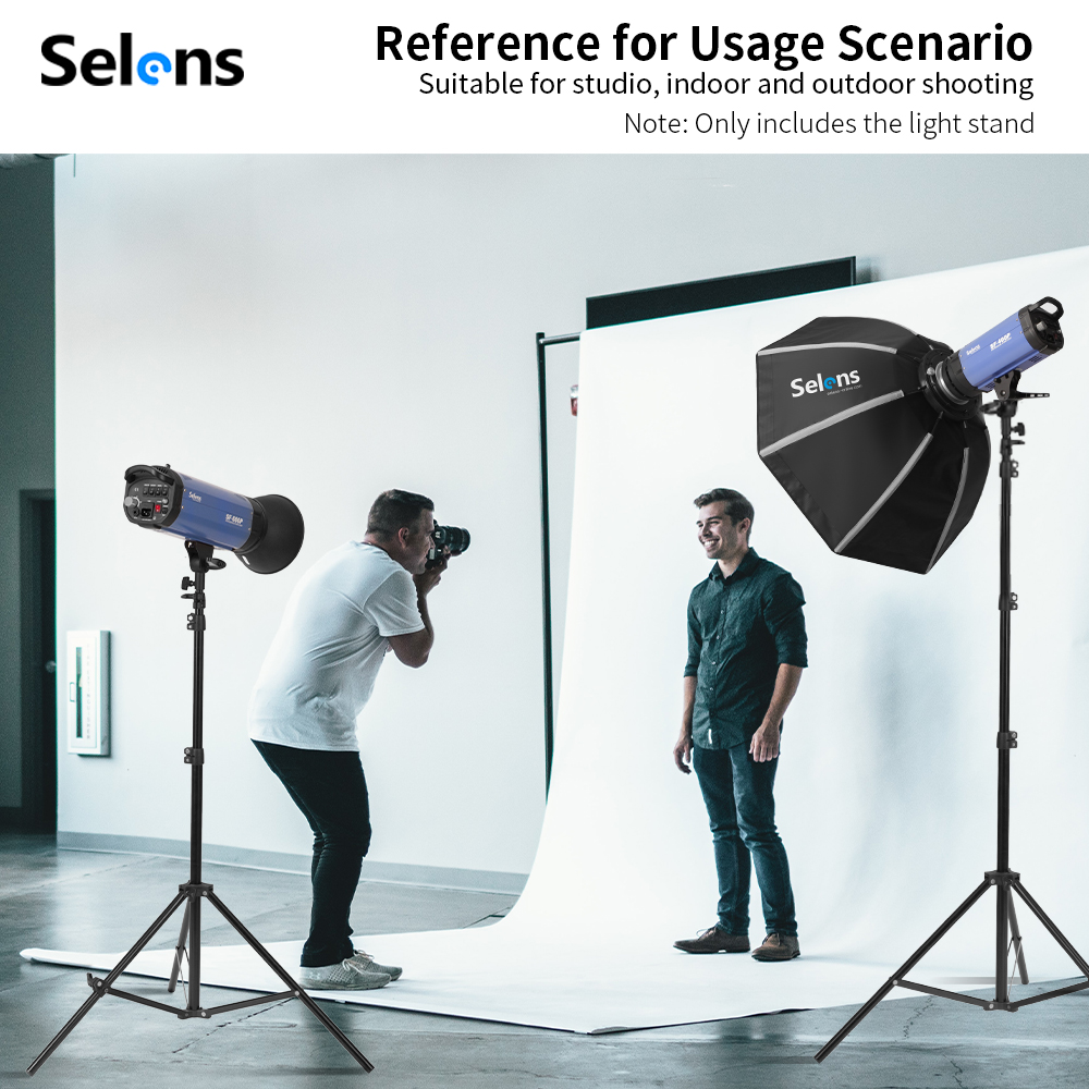 Selens 2.2~3.95m Air-Cushion L - огляд і ціна Photography Lighting With Flash