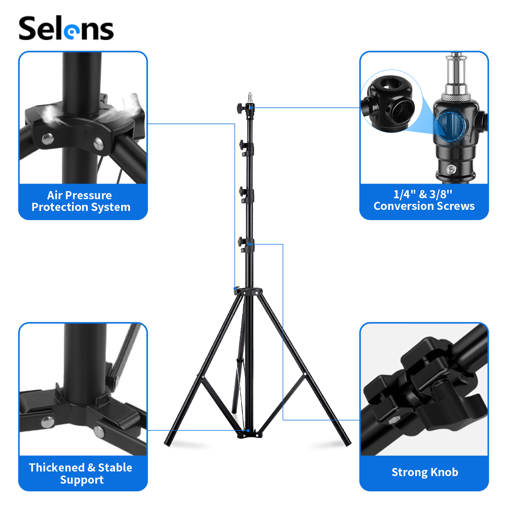 Selens 2.2~3.95m Air-Cushion L - огляд і ціна Photography Lighting With Flash