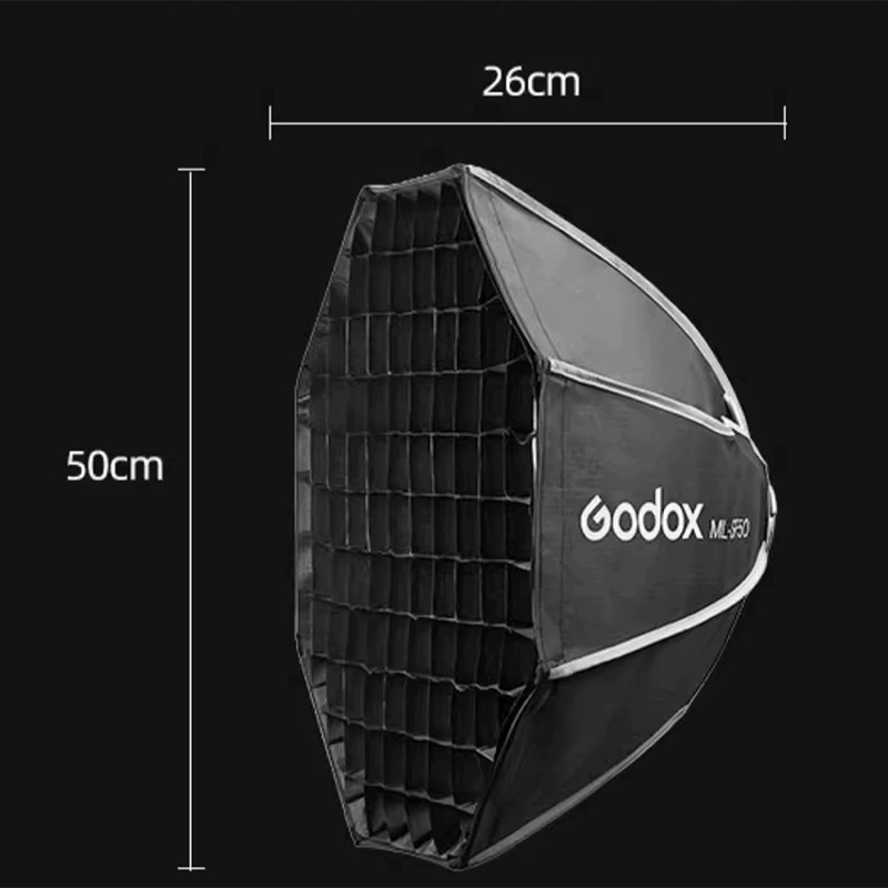 Godox ML-SF50 Octagonal Softli - огляд і ціна Beauty Dish 55Cm
