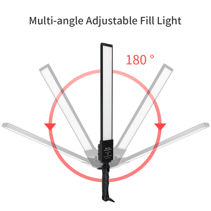 40CM LED Light Photography Stu - огляд і ціна Photography Video Lighting Kit With Adjustable Tripod Stand