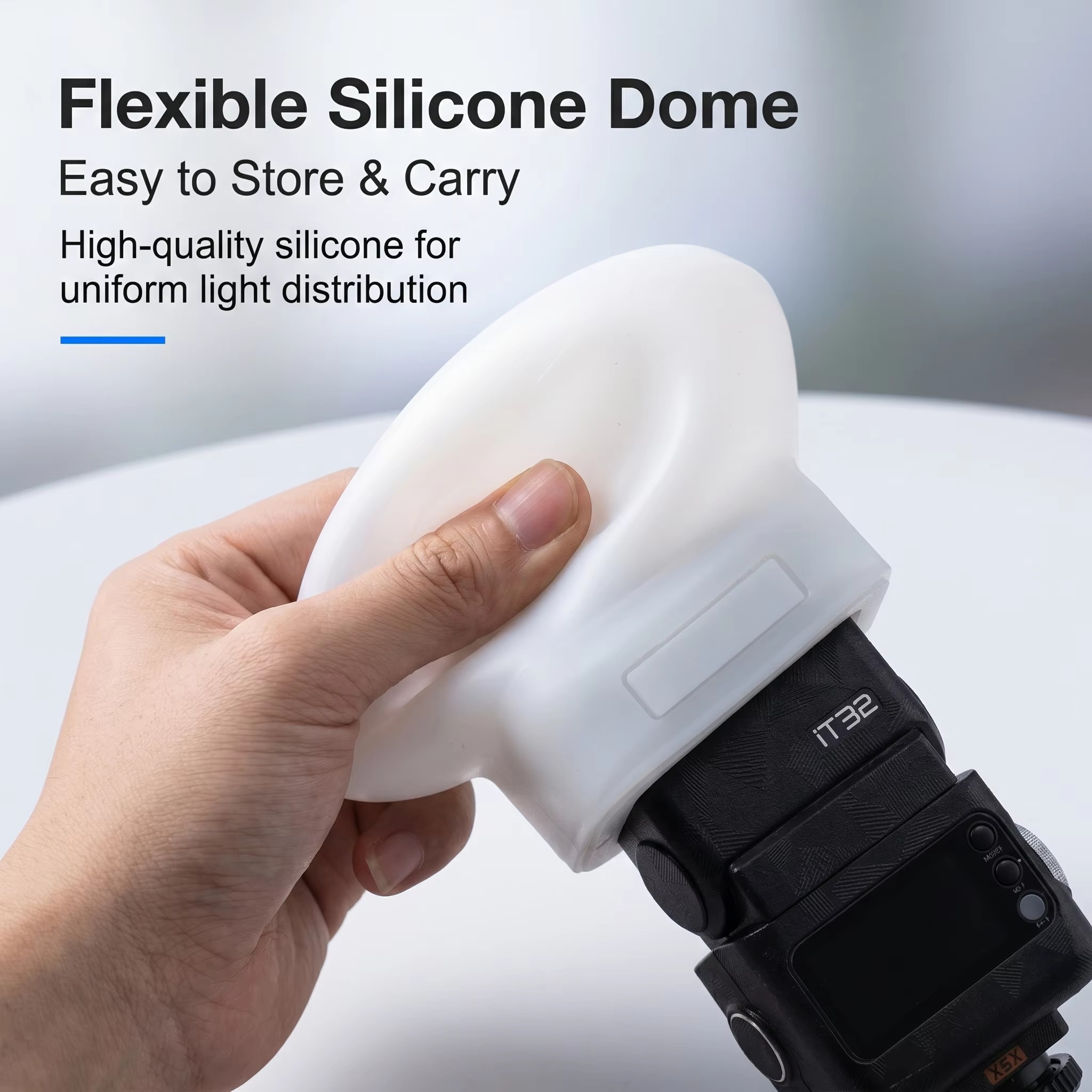 Silicone Flash Diffuser Cover  - огляд і ціна Photography Lighting With Flash