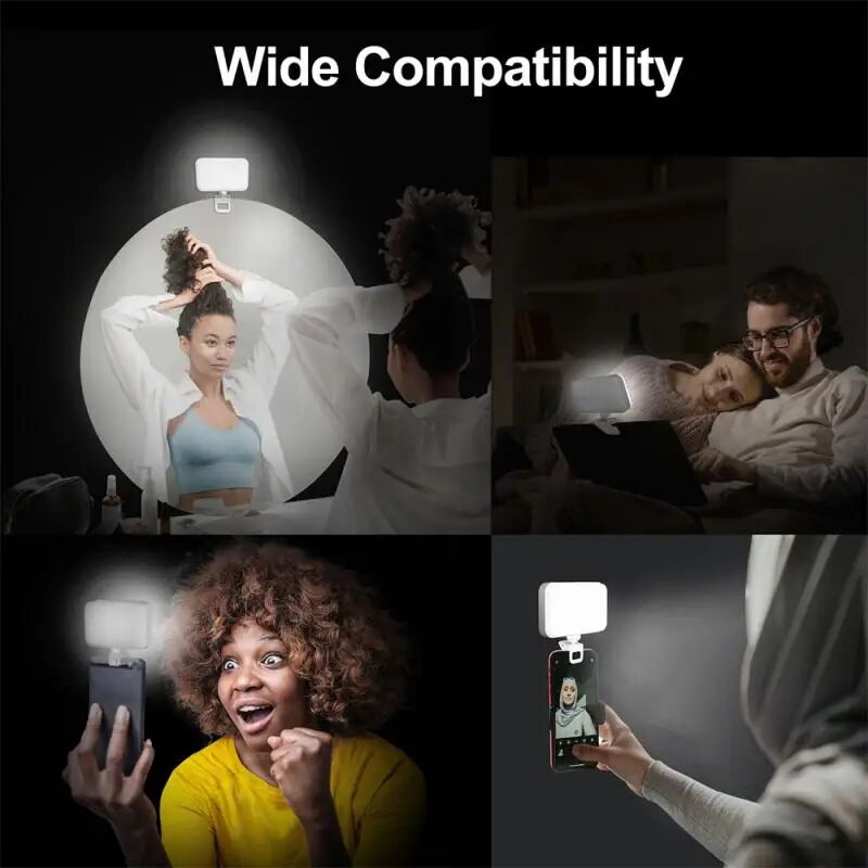 Pocket LED Selfie Light For IP - огляд і ціна Photography Lighting Video