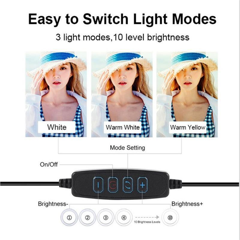Dimmable Led Ring Light Profis - огляд і ціна Photography Lighting Video