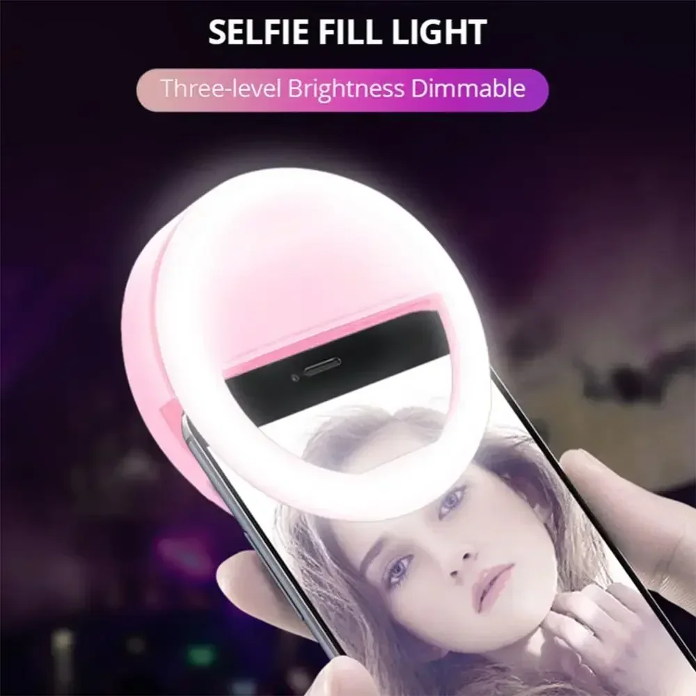LED Selfie Ring Light Mobile P - огляд і ціна Photography Lighting Stick
