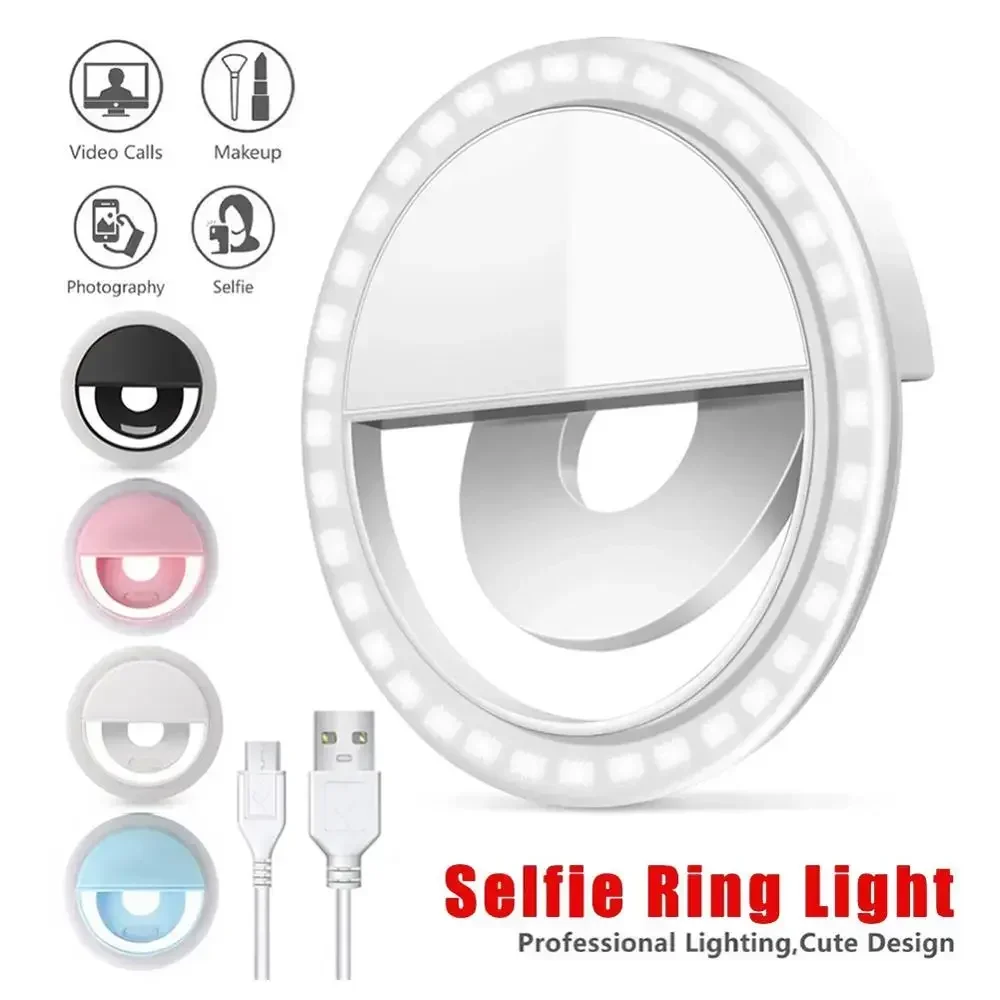 LED Selfie Ring Light Mobile P - огляд і ціна Photography Lighting Stick