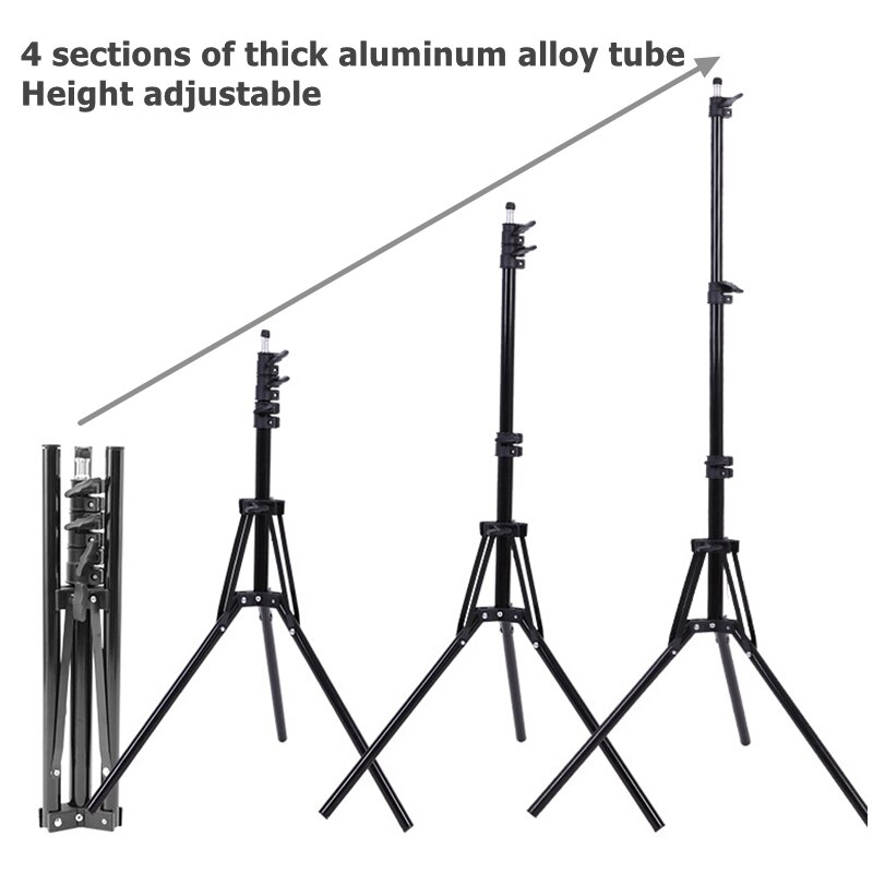 NAGNAHZ 78'' Photographic Ligh - огляд і ціна Photography Video Lighting Kit With Adjustable Tripod Stand