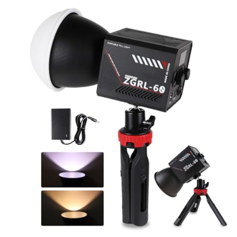 60W COB LED Video Light Handhe - огляд і ціна Photography Lighting Video