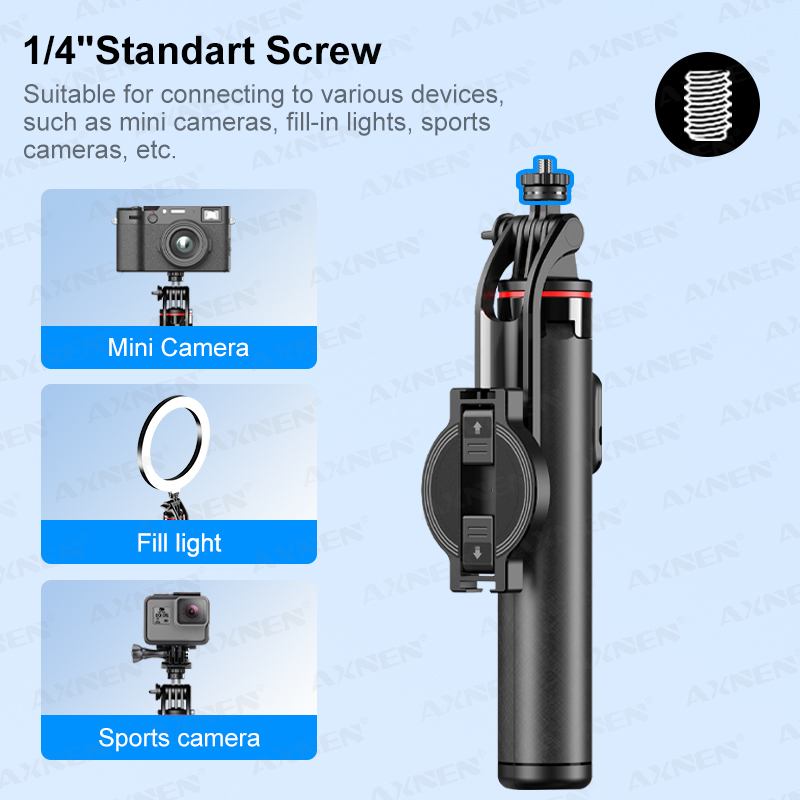 AXNEN C20 Magnetic Selfie Stic - огляд і ціна Photography Video Lighting Kit With Adjustable Tripod Stand