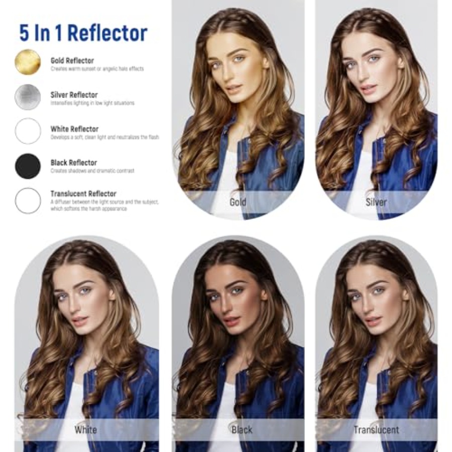 51 Inch/130 Centimeter Light R - огляд і ціна Reflector Disc Silver