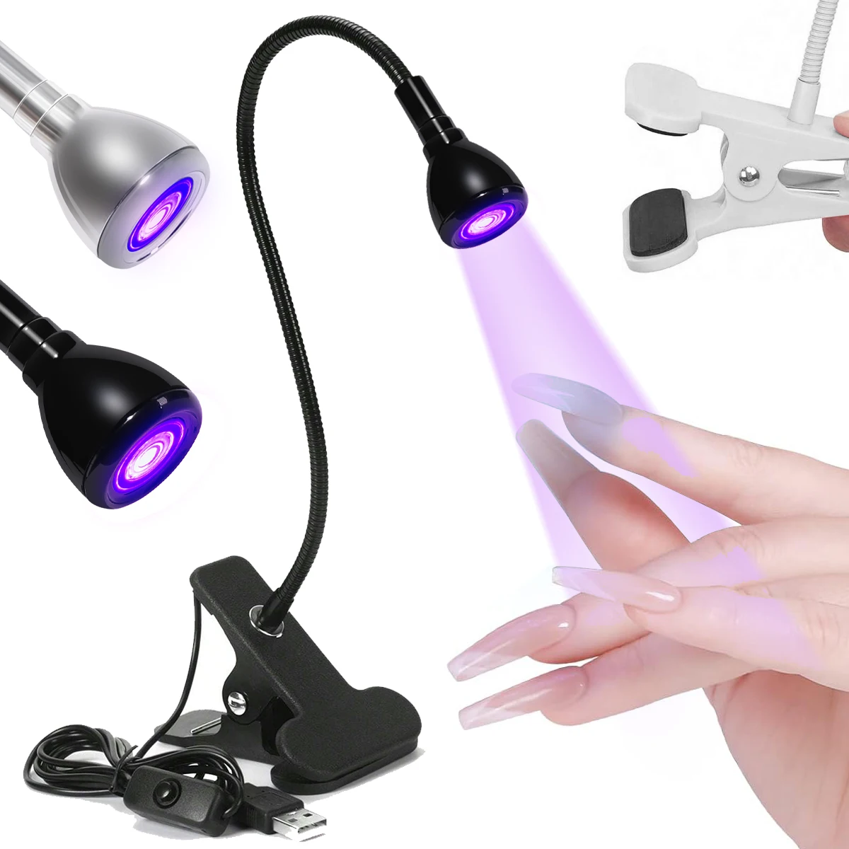 LED UV Light for Drying Nail P - огляд і ціна Photography Lighting Gels