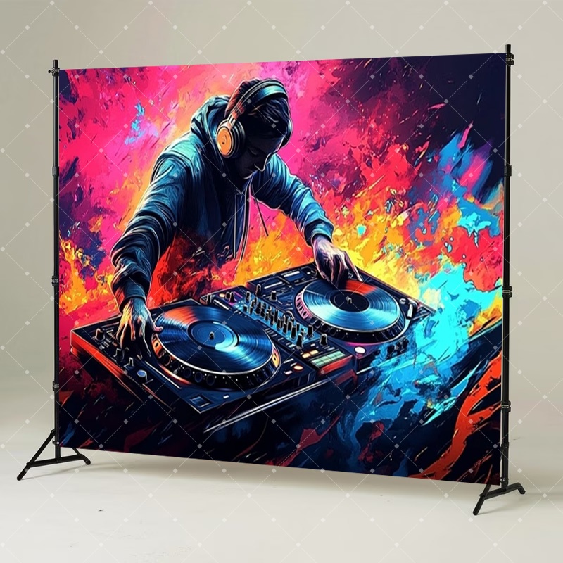Hip Hop Music DJ Party Decorat - огляд і ціна Photography Lighting For Products