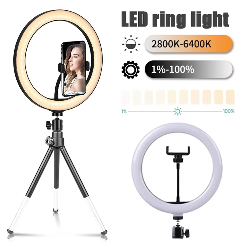 10 inch Selfie Ring Light Phot - огляд і ціна Photography Lighting Stick
