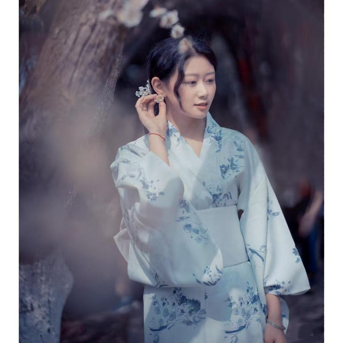 Light Blue Kimono Women's Trad - огляд і ціна Photography Lighting For Clothing