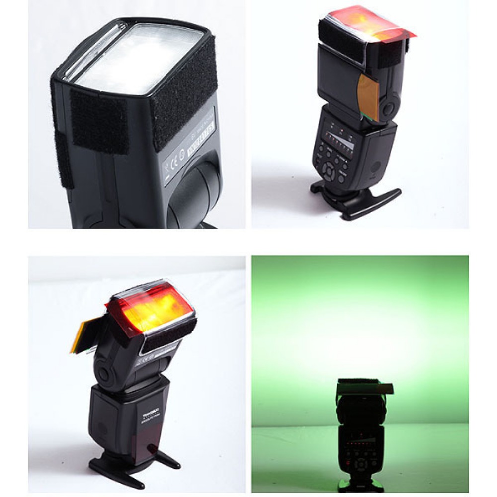 12 Colors Camera Flash Gels Li - огляд і ціна Photography Lighting For Products